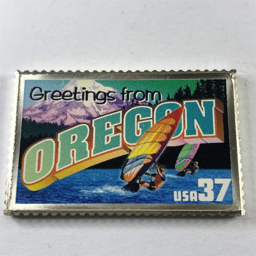 .75 Troy Ounces .999 Fine Silver 37c Postage Stamp Commemorative Colorized Reproduction