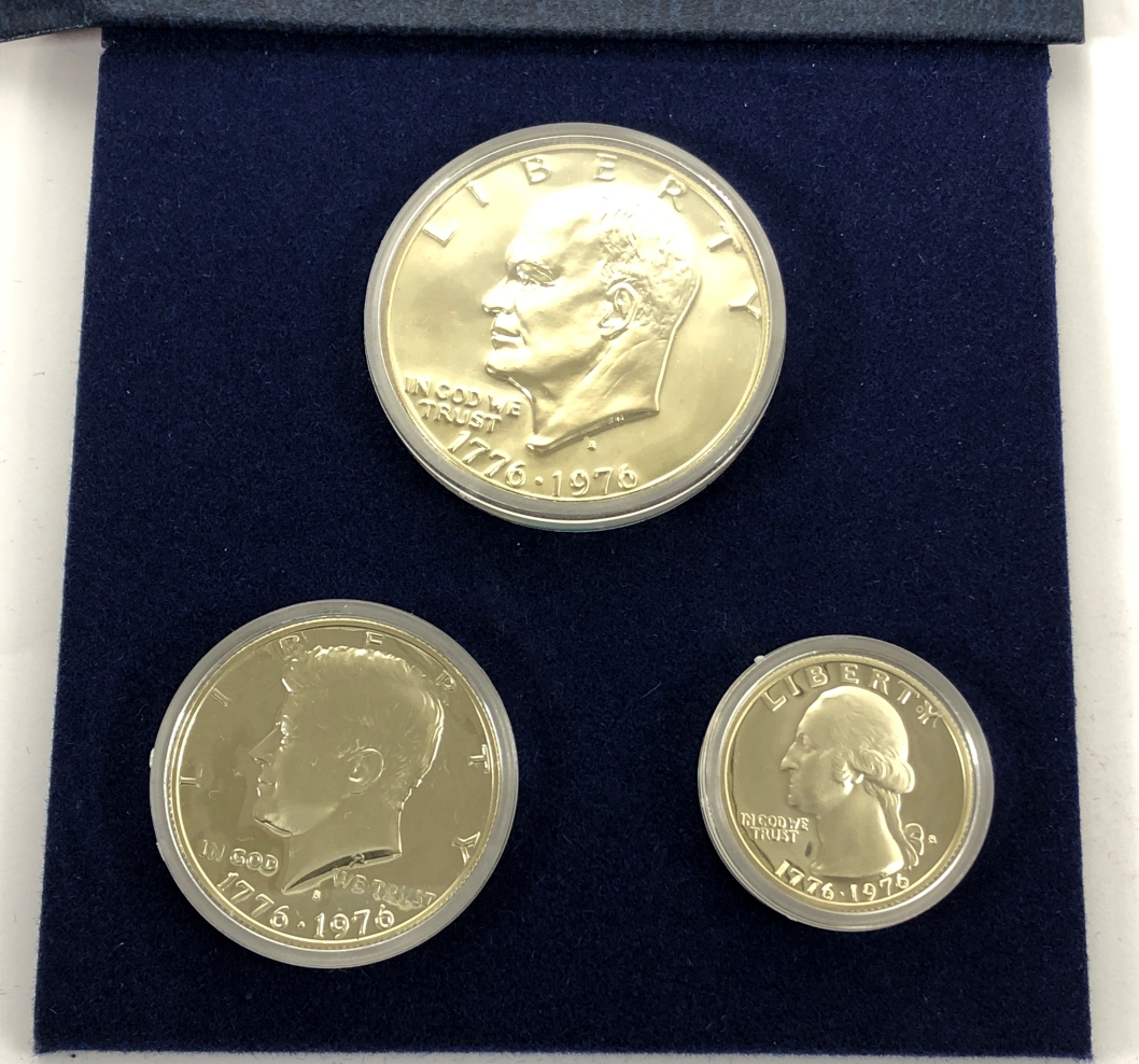 1976 U.S. Bicentennial Silver Proof Set - San Francisco Mint, Original Gov't Packaging