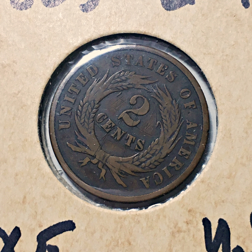 1865 US 2 Cents Piece | Property Room