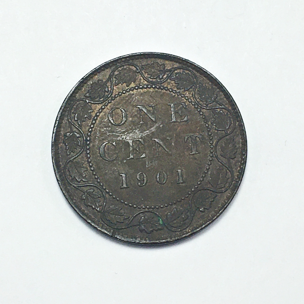 1901 Canada One Cent*Nice Detail | Property Room