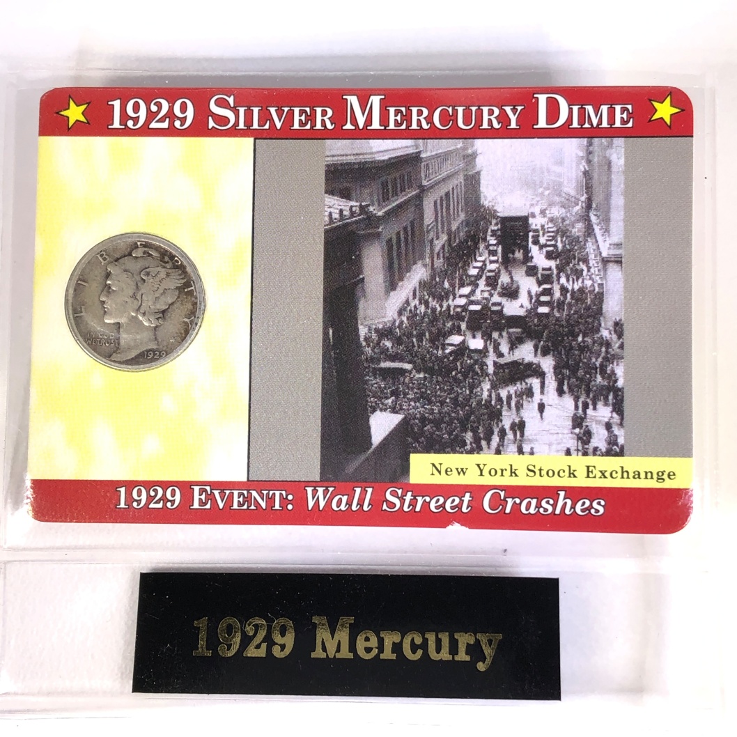 1929 Silver Mercury Head Dime | Property Room
