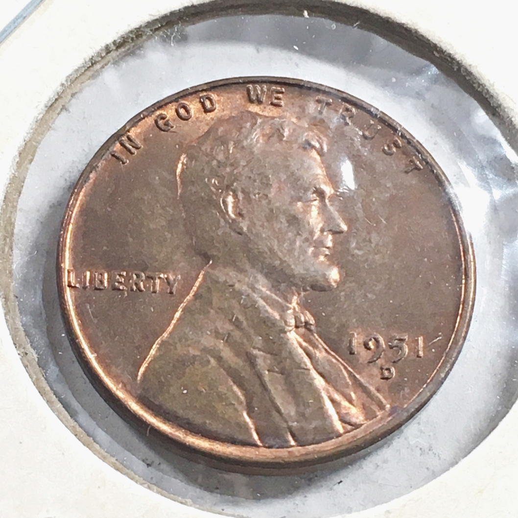 1951-D Lincoln Head Wheat Cent | Property Room