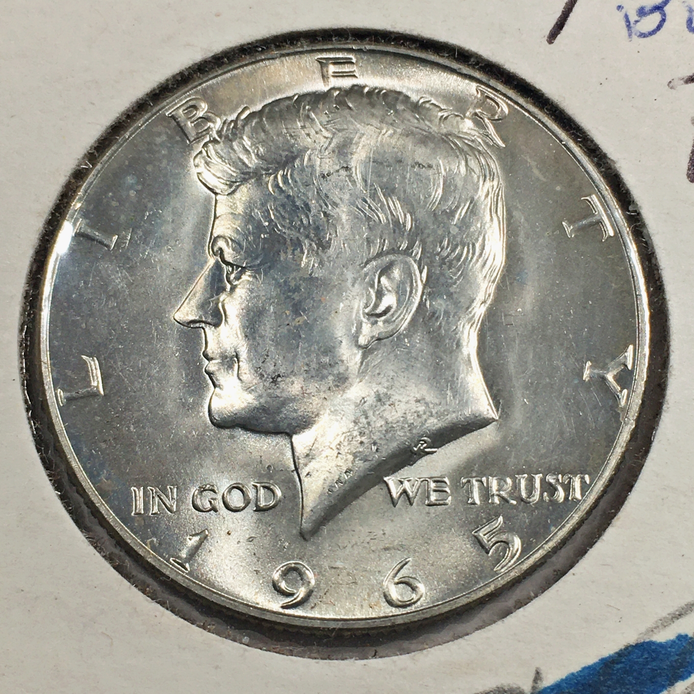 1965 Silver Clad Kennedy Half Dollar*Uncirculated | Property Room
