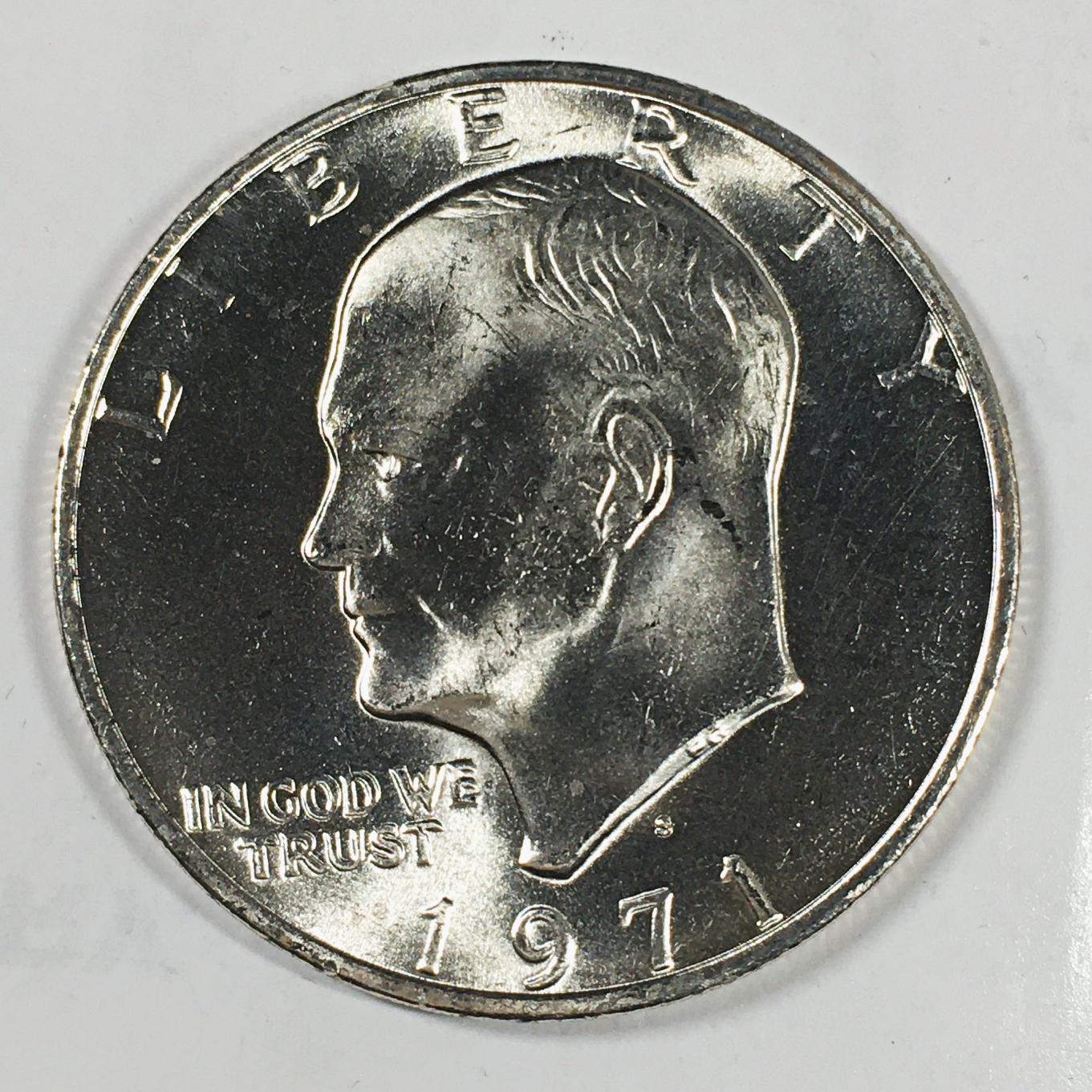1971-S Eisenhower Silver Dollar*High Grade*Lustrous | Property Room