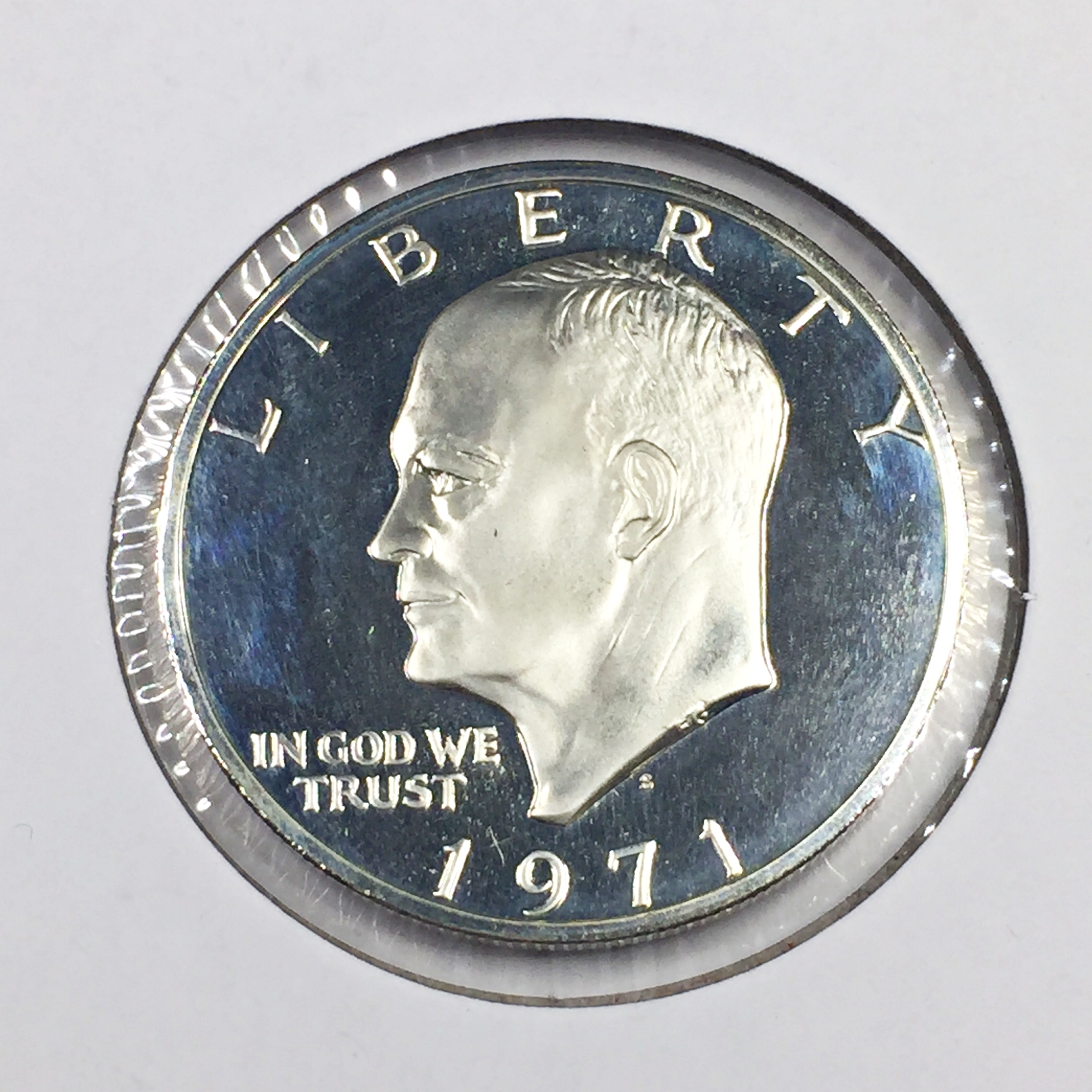 Ike Silver Dollar Eisenhower Coin – 1971-1978 P Or D – Circulated – You Get 1 Randomly Selected