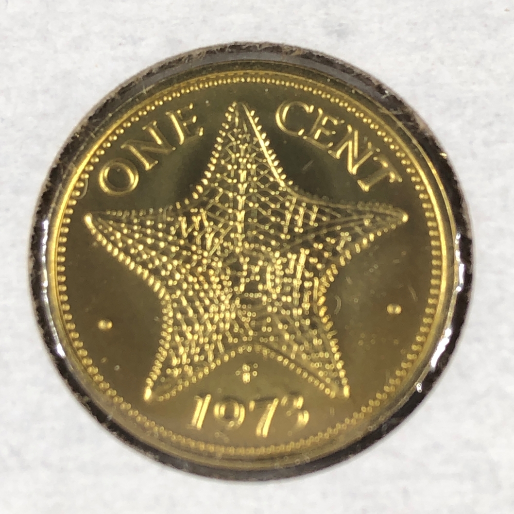 1973 Bahamas One Cent*Uncirculated with Luster | Property Room