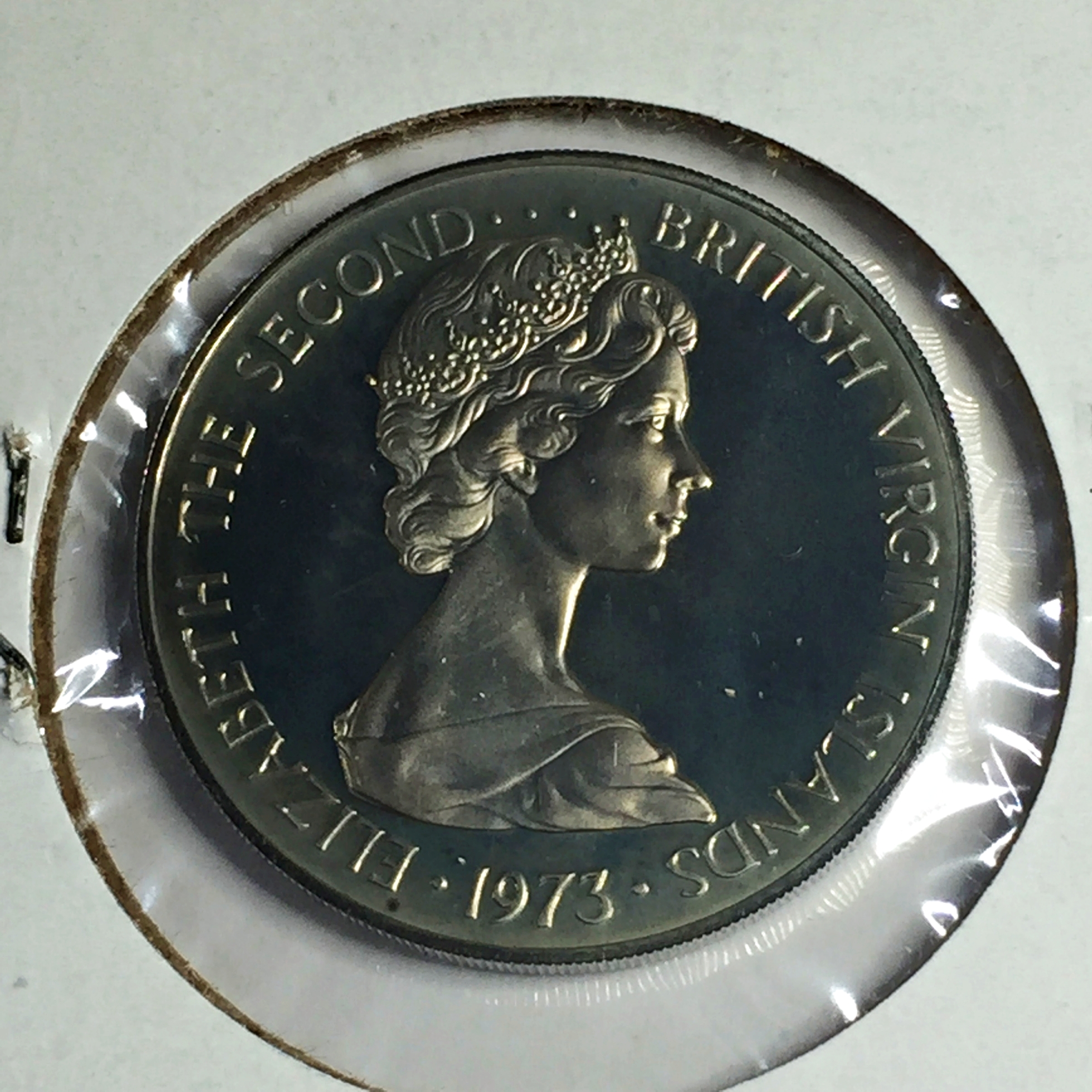 1973 British Virgin Islands Proof 50 Cents*DCAM | Property Room