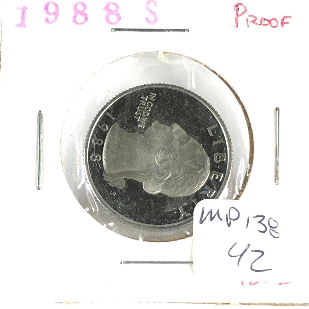 1988-S Proof Washington Quarter*Deep Cameo