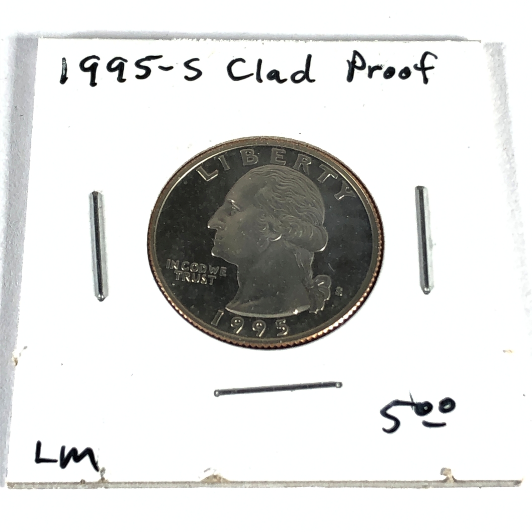 1995-S Proof Washington Quarter*Deep Cameo