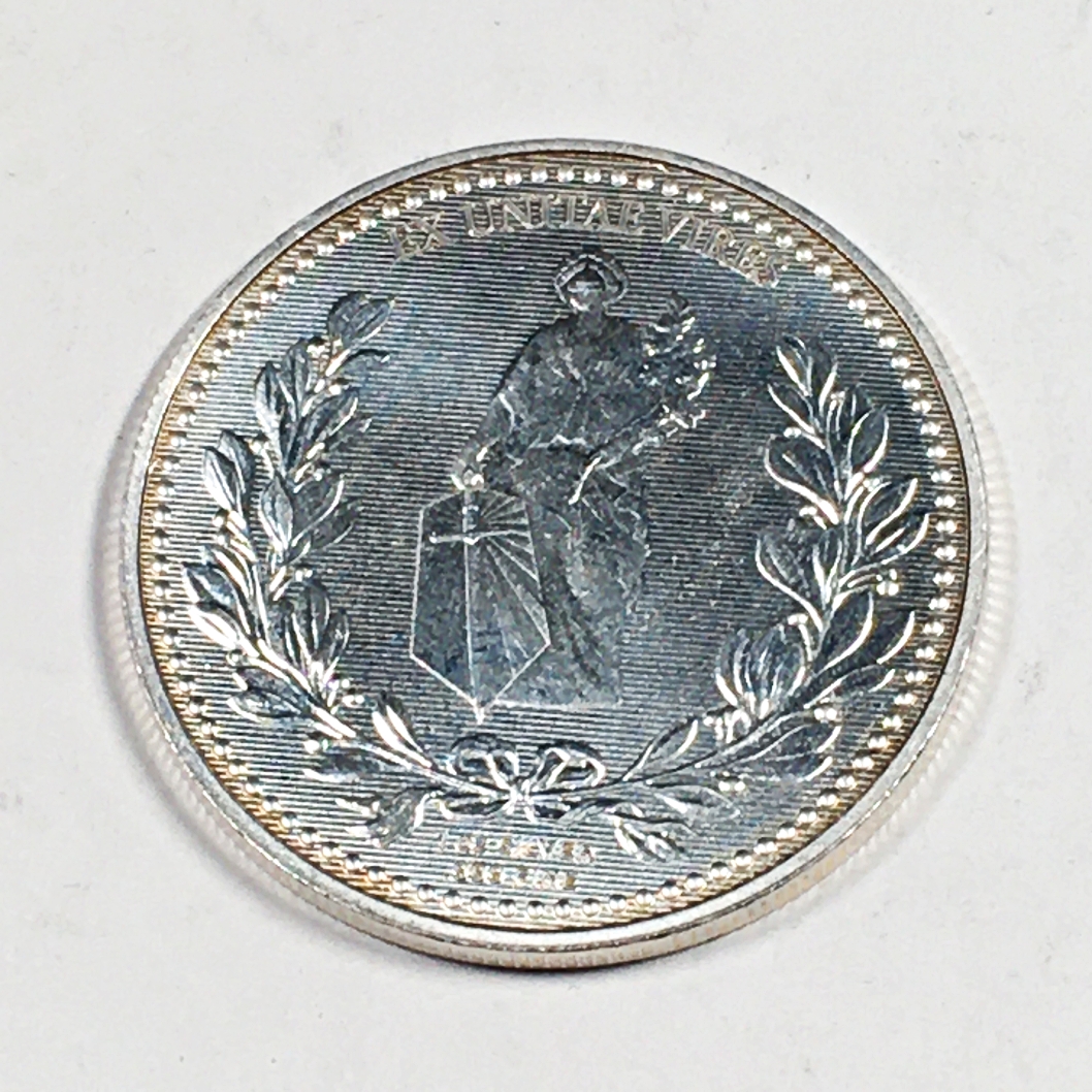 1oz .999 Fine Silver Round John Wick Commemorative *Ex Unitae Vires*Ens