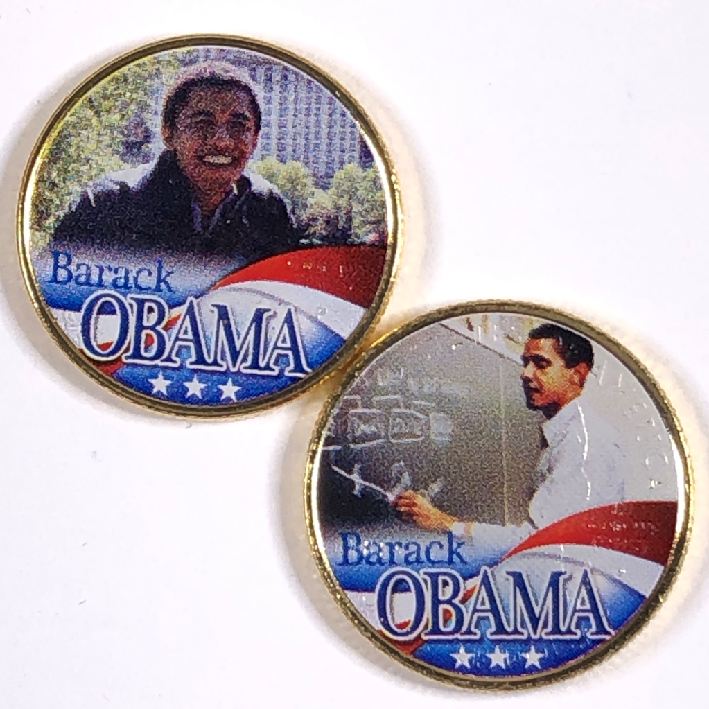 2002 & 2003 24K Gold Layered Colorized State Quarters Commemorating ...