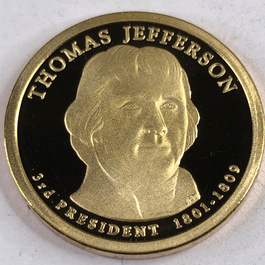 Buy 2007-D Thomas Jefferson Presidential Dollar online