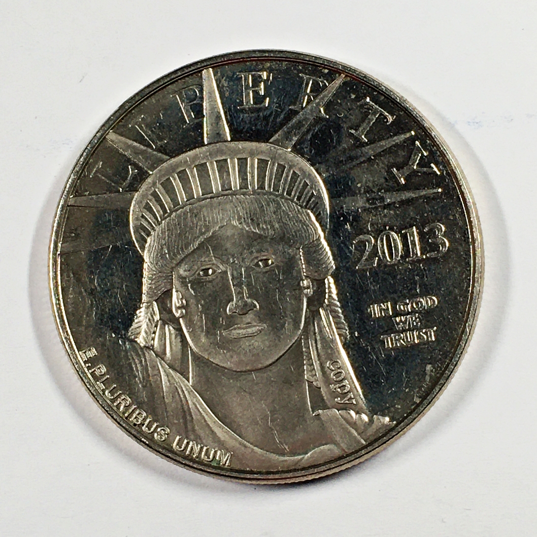 2013 Statue of Liberty Coin | Property Room