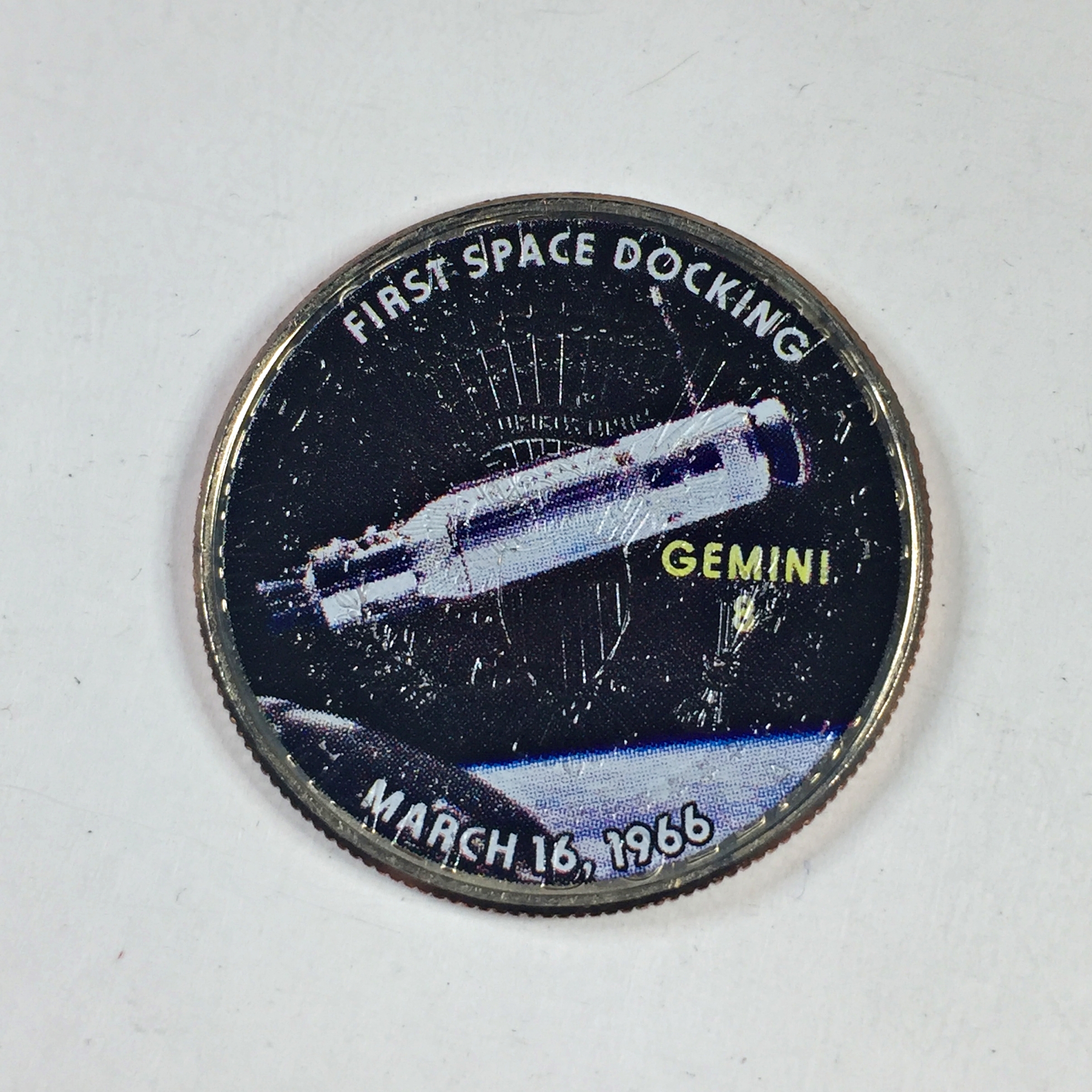 2013-P High Grade Colorized Kennedy Half Dollar Commemorating The First ...