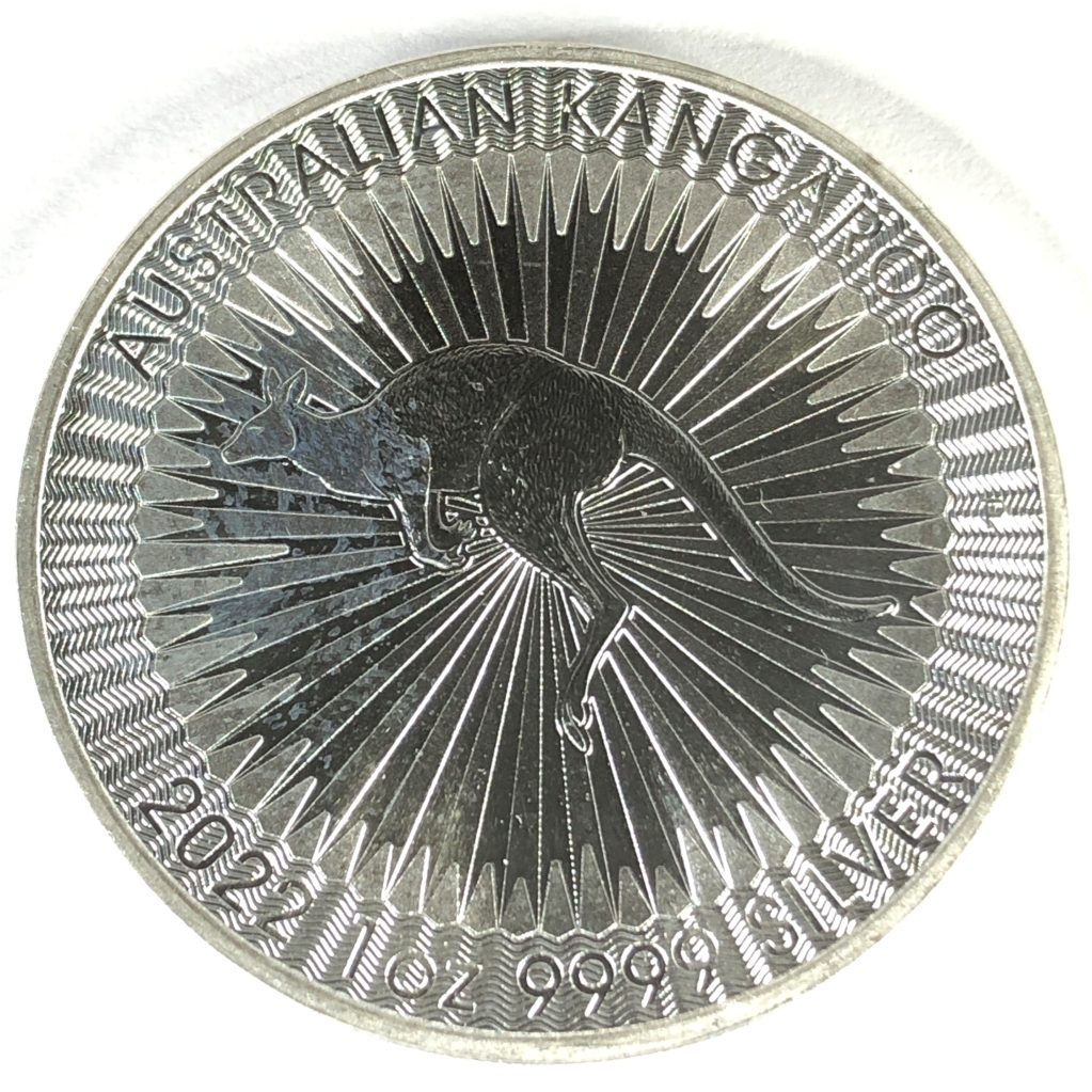2022 Australian $1 Silver Kangaroo*1oz .9999 Fine Silver | Property Room