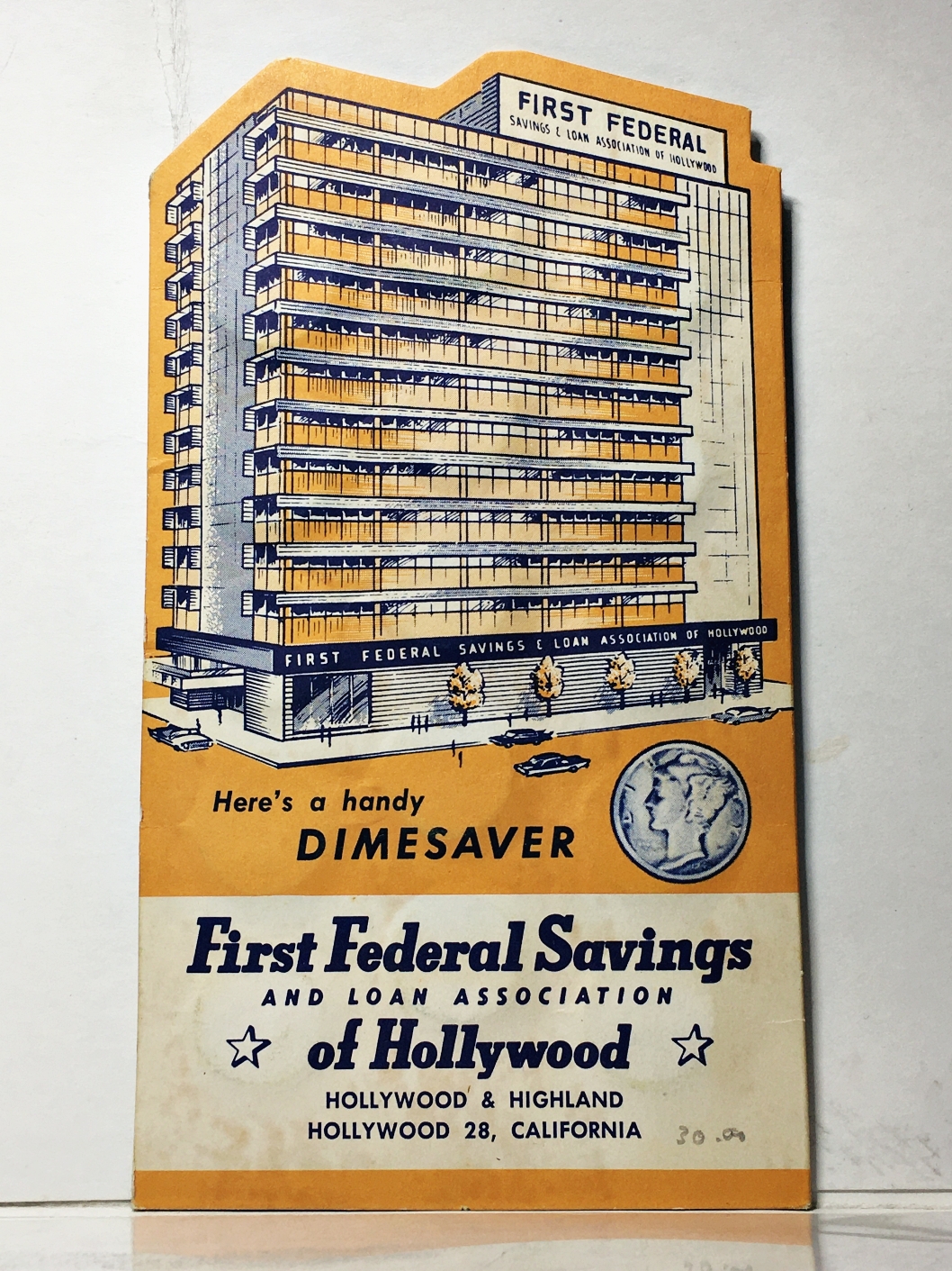 30 Silver Roosevelt Dimes*Vintage 1st Fed. Savings & Loan Assoc of