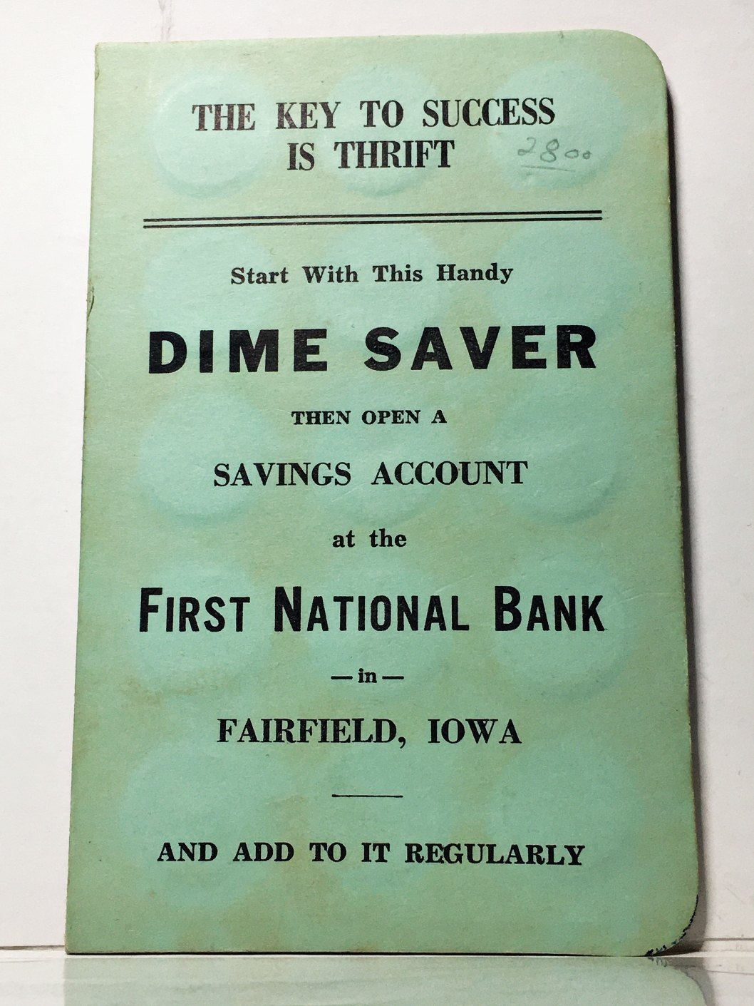 30 Silver Roosevelt Dimes*Vintage 1st National Bank in Fairfield Iowa