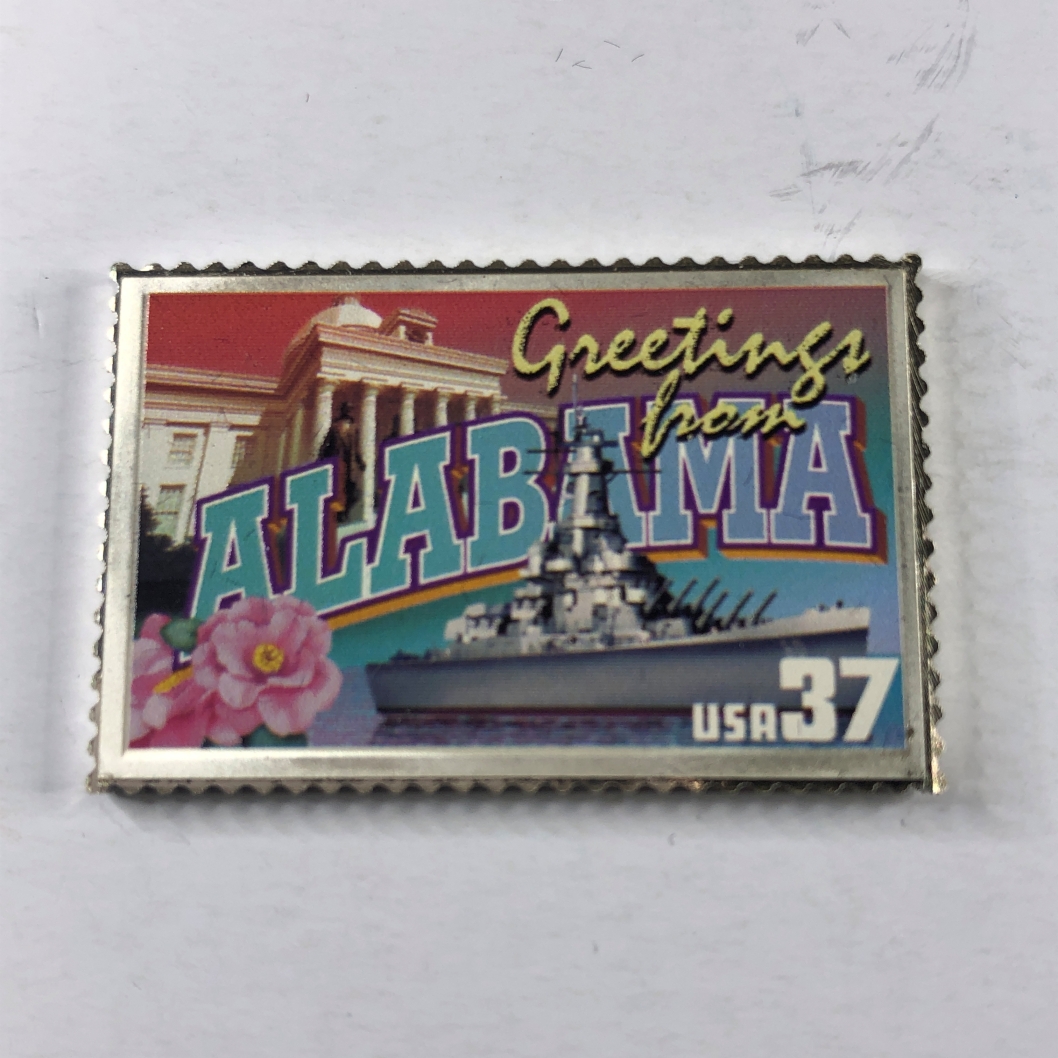 .75 Troy Ounces .999 Fine Silver 37c Postage Stamp Commemorative Colorized Reproduction