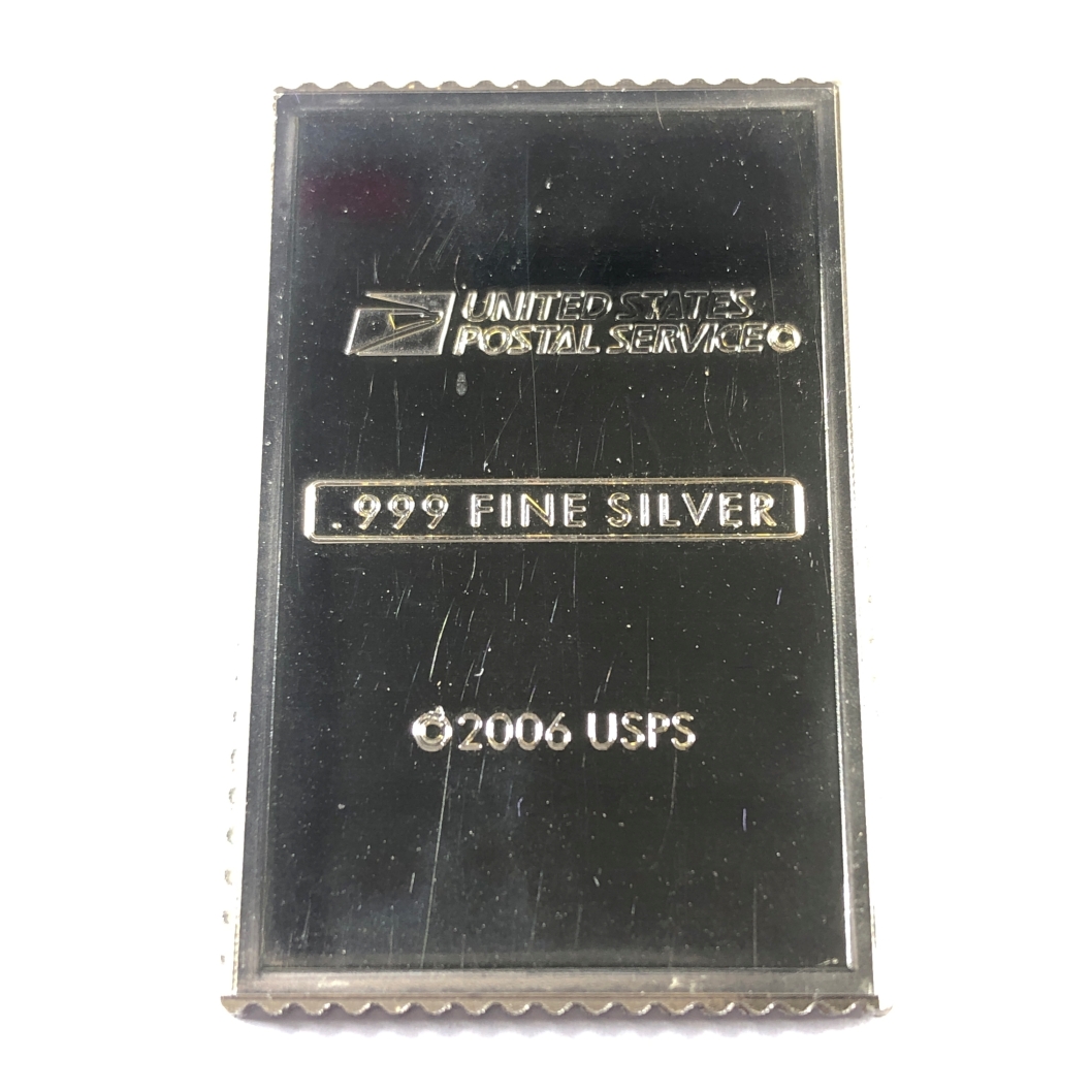 .75 Troy Ounces .999 Fine Silver 37c Postage Stamp Commemorative