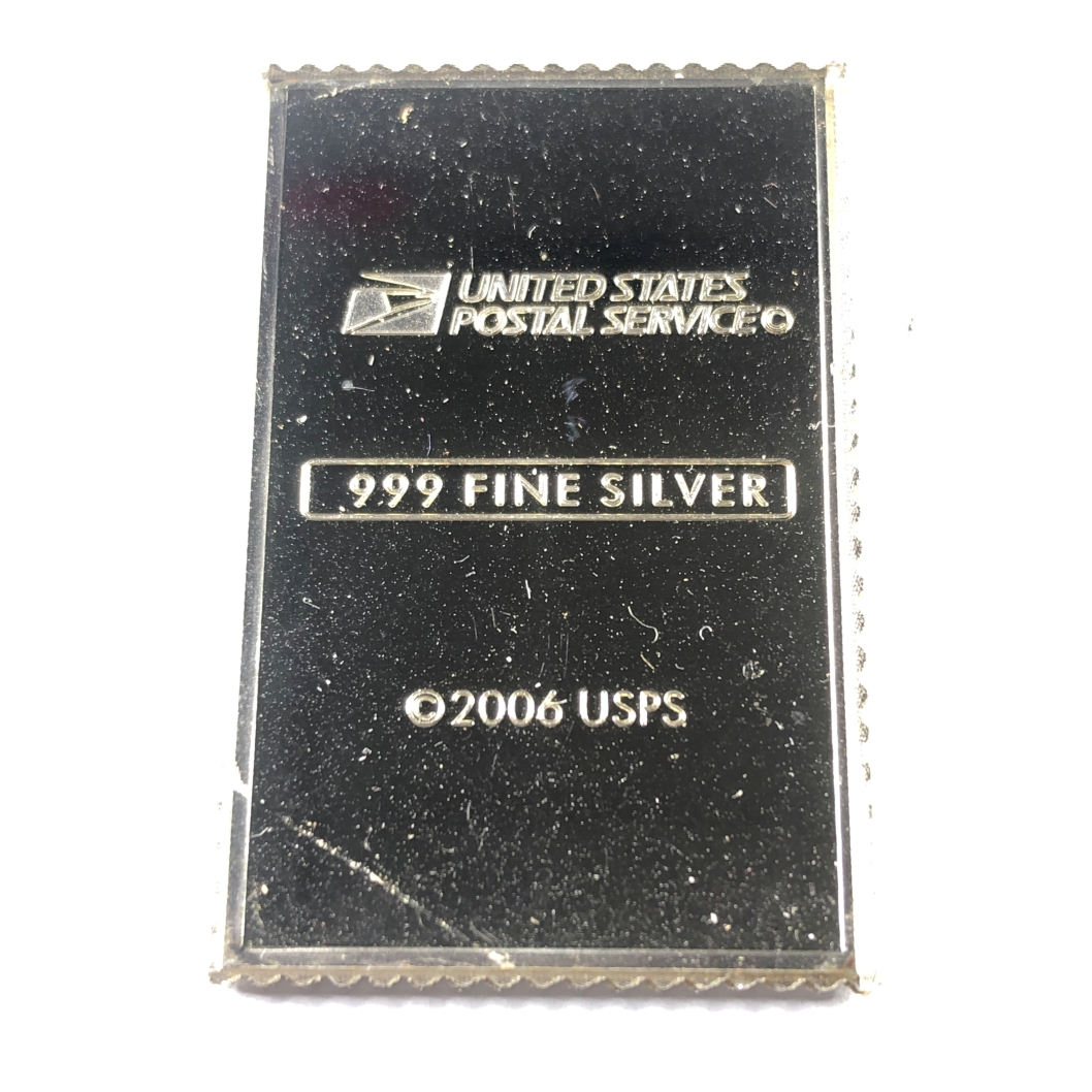 .75 Troy Ounces .999 Fine Silver 37c Postage Stamp Commemorative