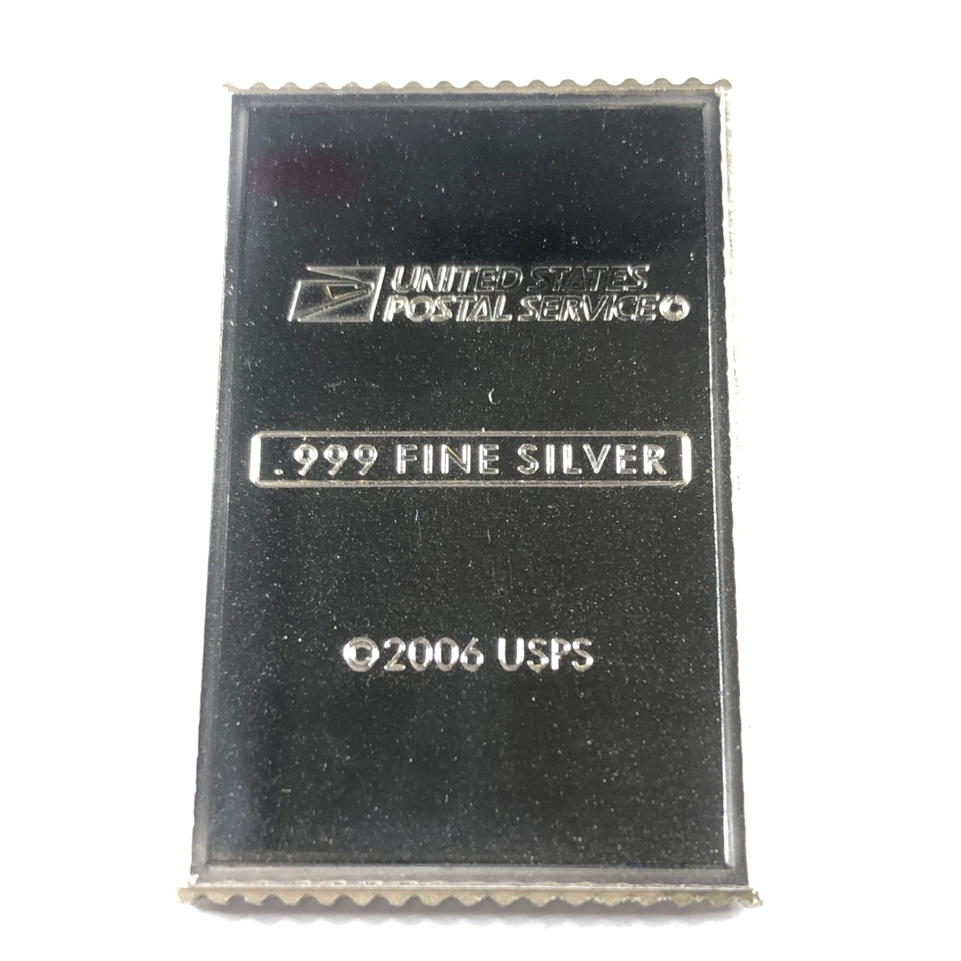 .75 Troy Ounces .999 Fine Silver 37c Postage Stamp Commemorative