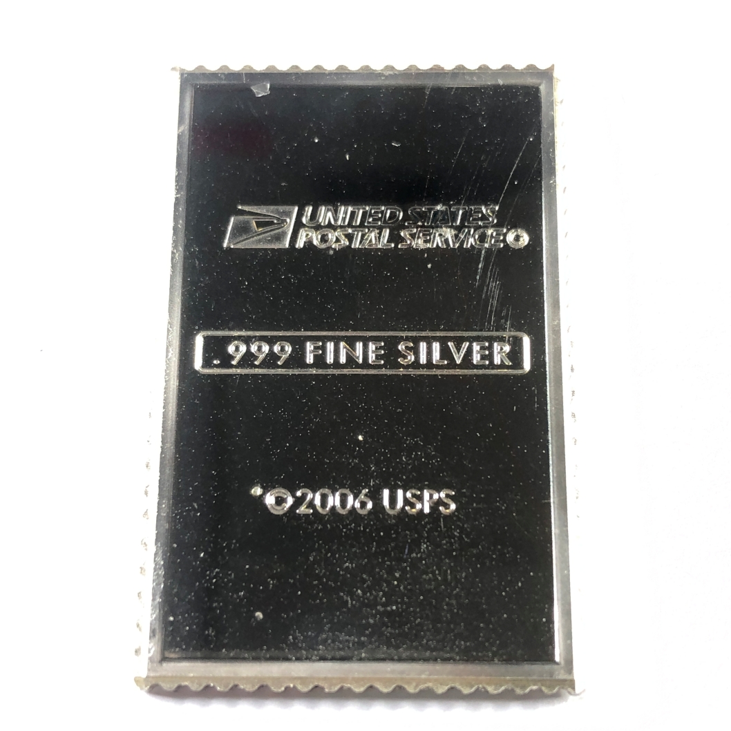 .75 Troy Ounces .999 Fine Silver 37c Postage Stamp Commemorative