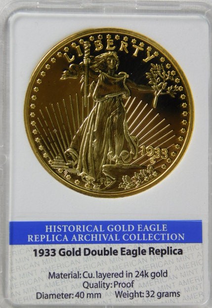 1933 Gold Double Eagle Replica | Property Room
