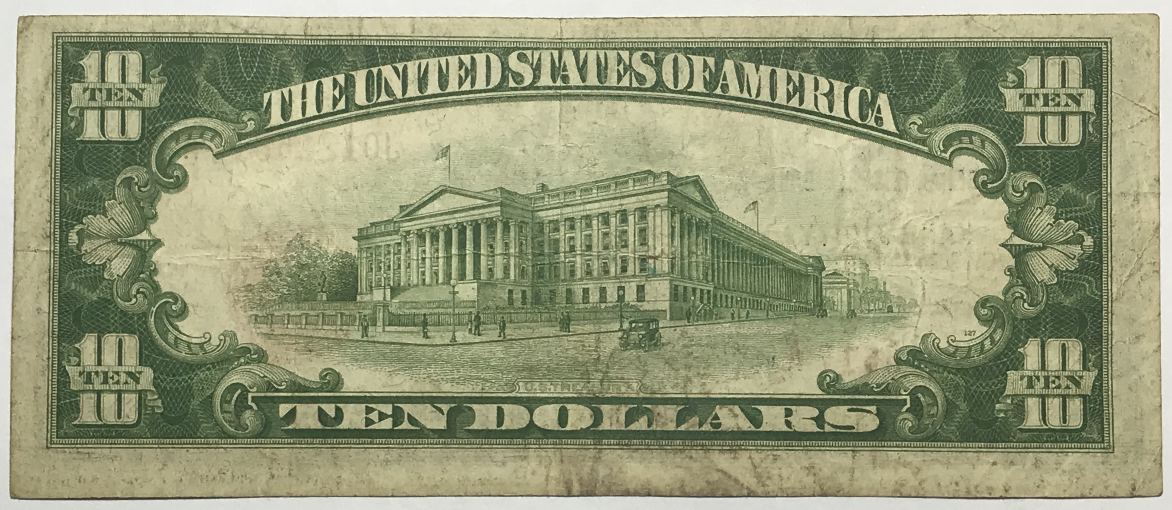 1929 10 Federal Reserve Bank of Kansas City, Missouri National