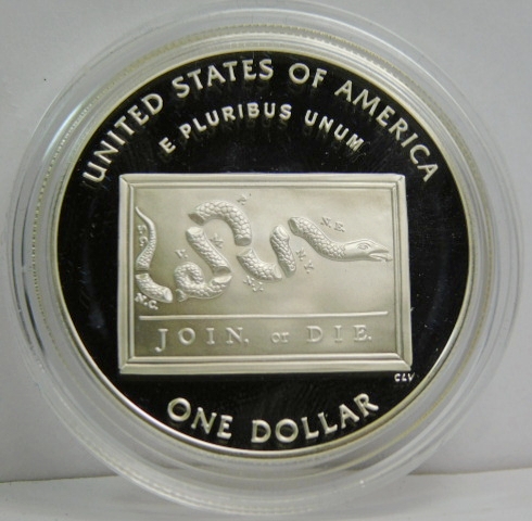 2006 Ben Franklin Scientist Commemorative Proof Silver Dollar with Box /& COA