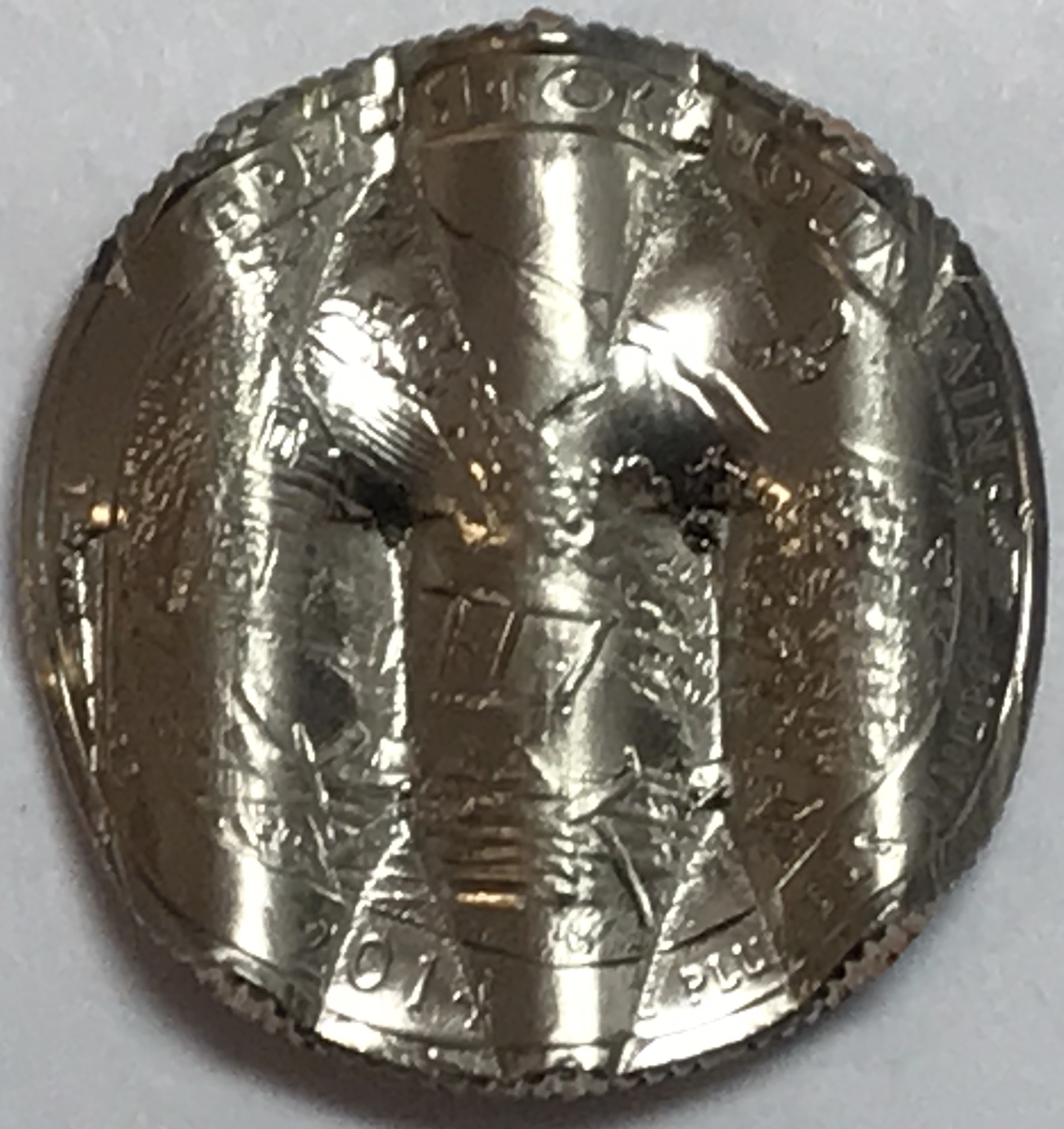 MINT ERROR 2014S Great Smoky Mountains National Park US Mint Waffle