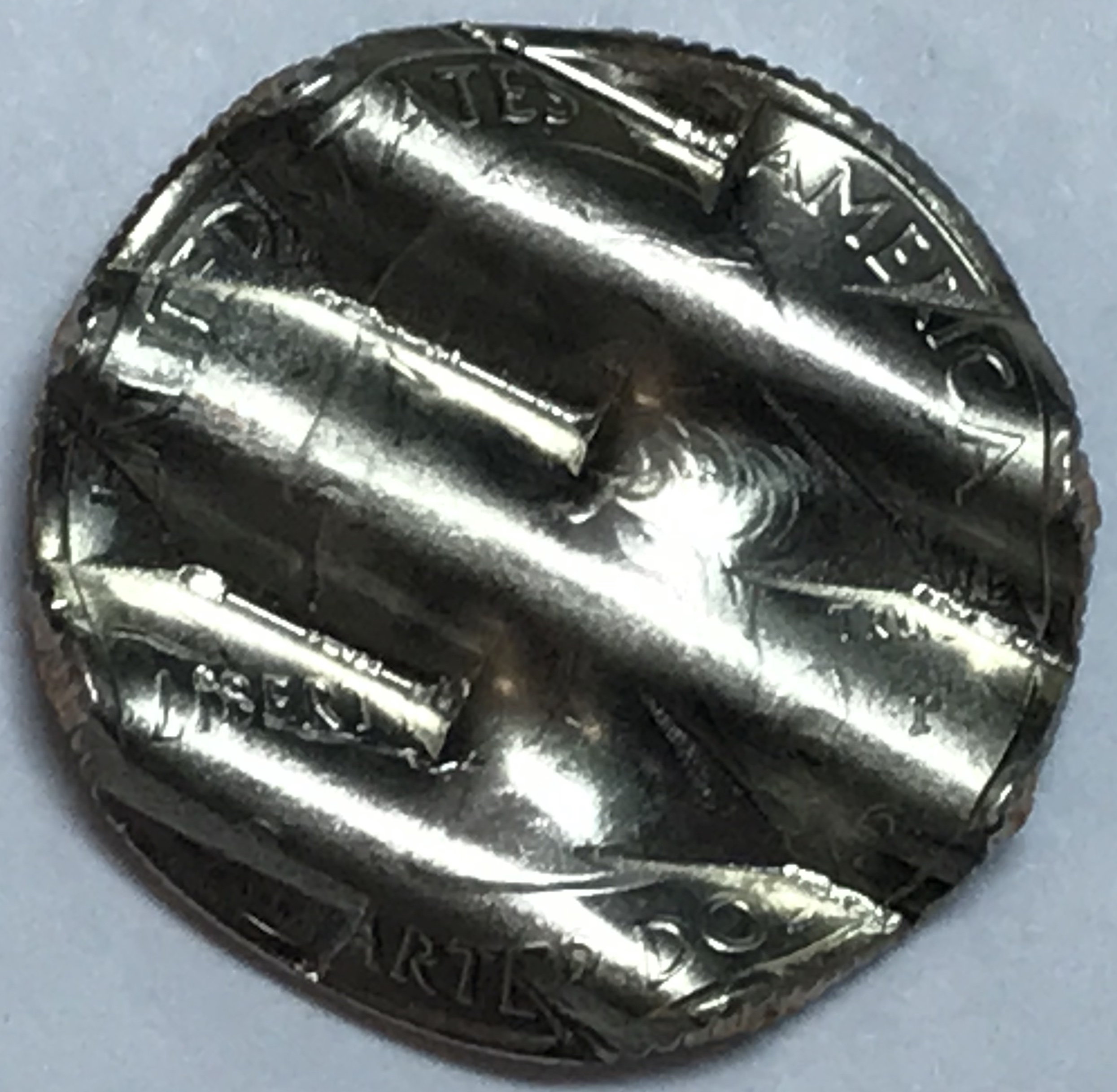 MINT ERROR 2013P Mount Rushmore US Mint Waffle Coin Quarter Error