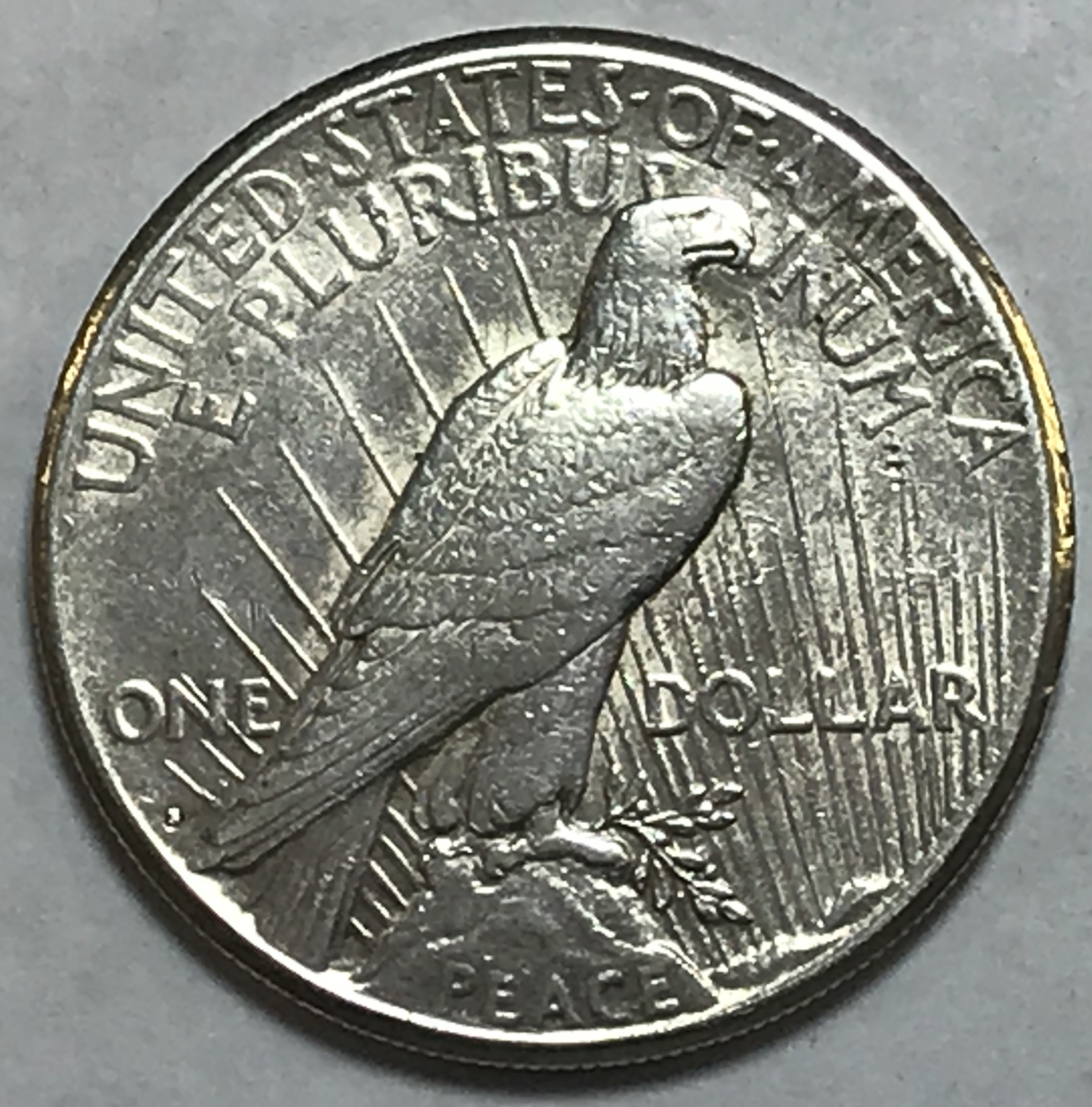 1922 S Silver Peace Dollar San Francisco Minted Property Room