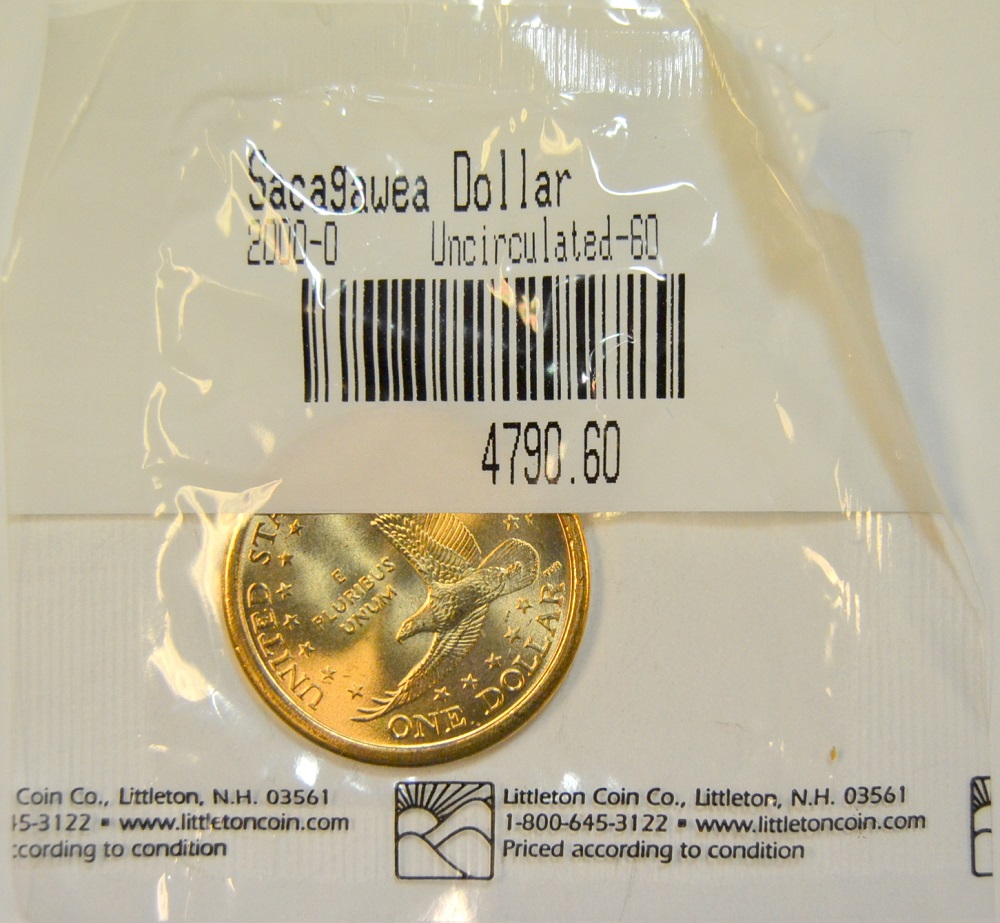 1 Dollar Coin 2000 D