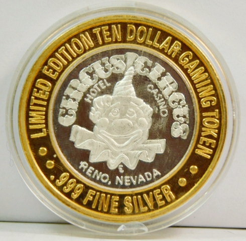.999 Silver-Limited Edition- Silver Strike! $10 Dollar Cameo Gem Proof