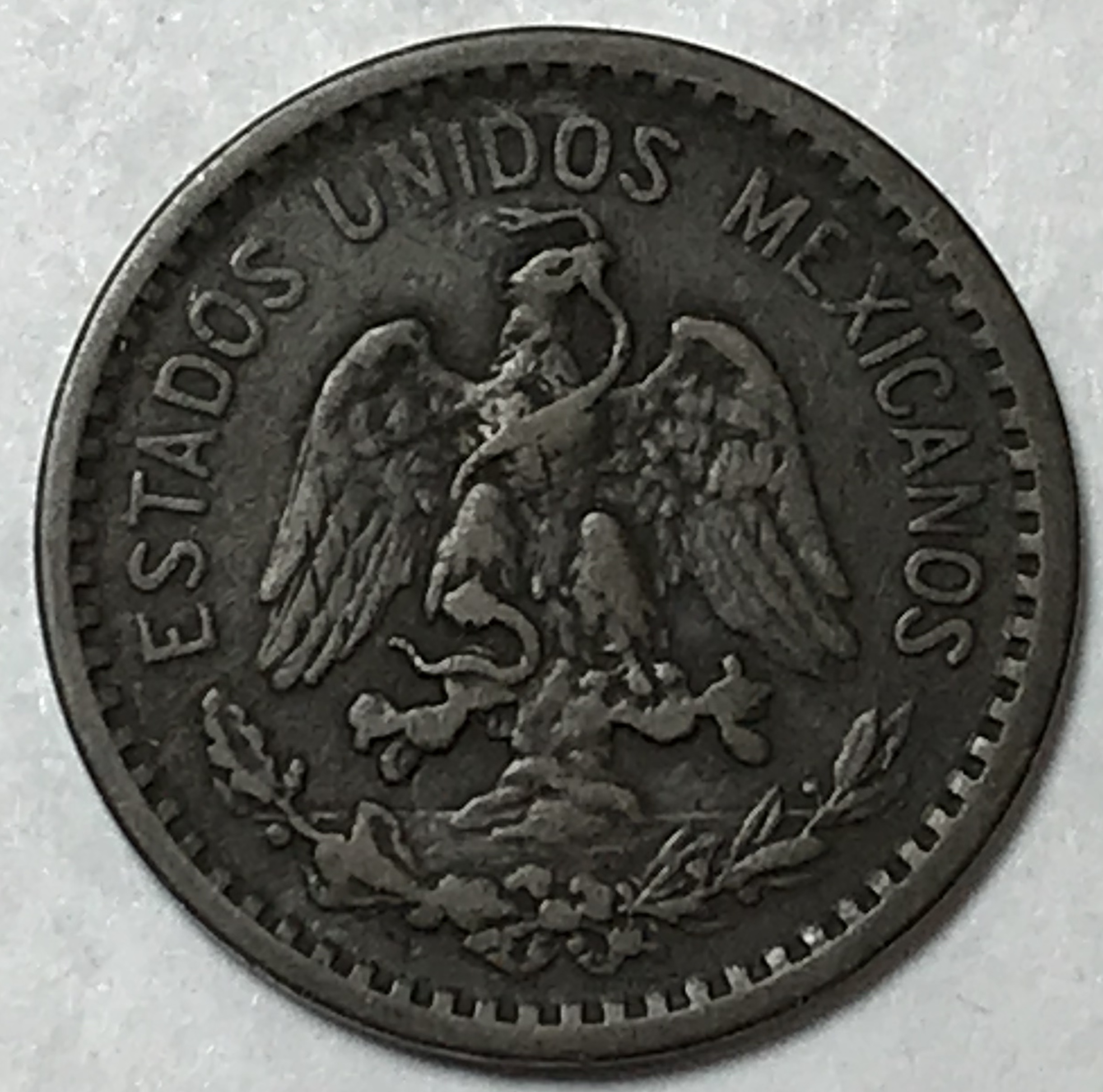 1913 Mexico One Centavo Property Room