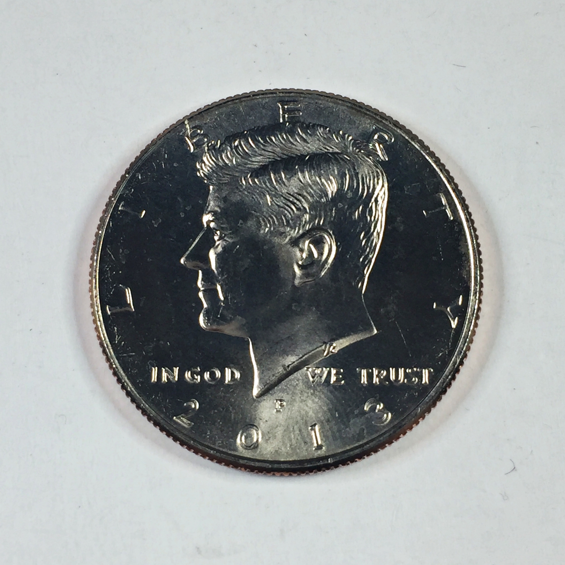Colorized 2013-P Kennedy Half Dollar Commemorating Deep Impact*Man's ...