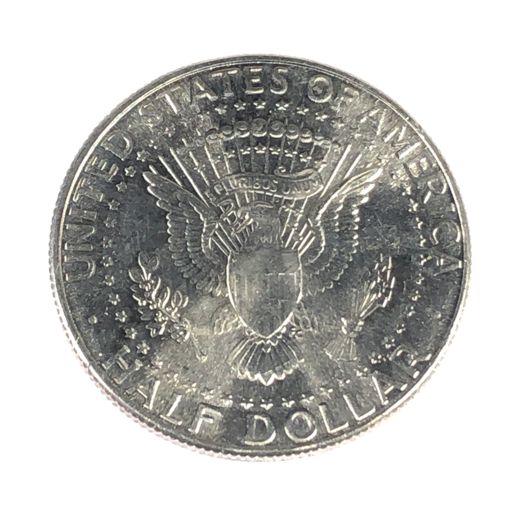 Colorized Kennedy Half Dollar Commemorating Elvis Presley's Movie*It ...