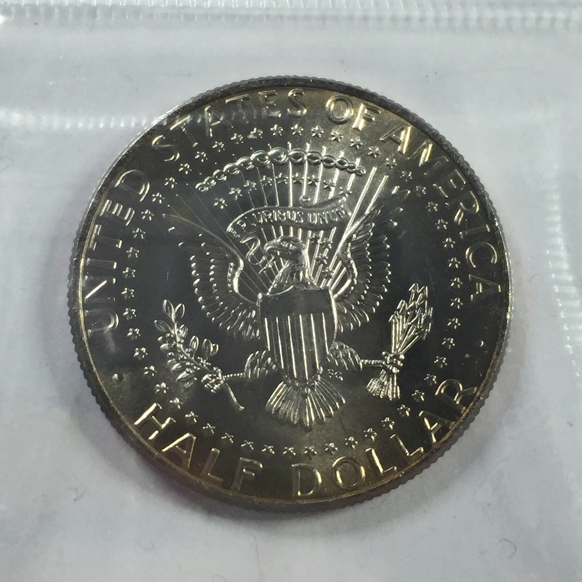 Geronimo Colorized Colorized Kennedy Half Dollar Commemorating GERONIMO | Property Room