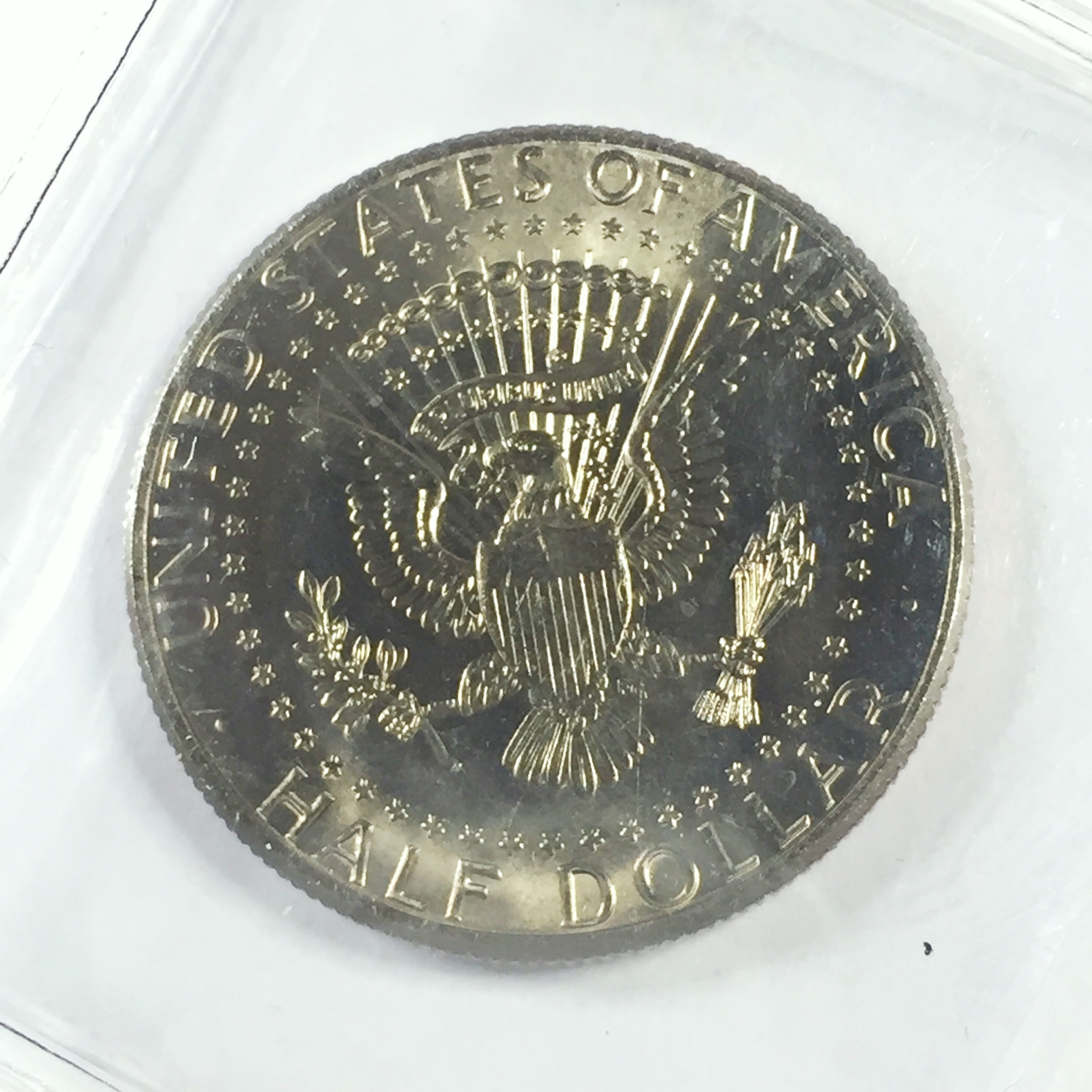 Colorized Kennedy Half Dollar Commemorating the War in Viet Nam*Tan Son ...