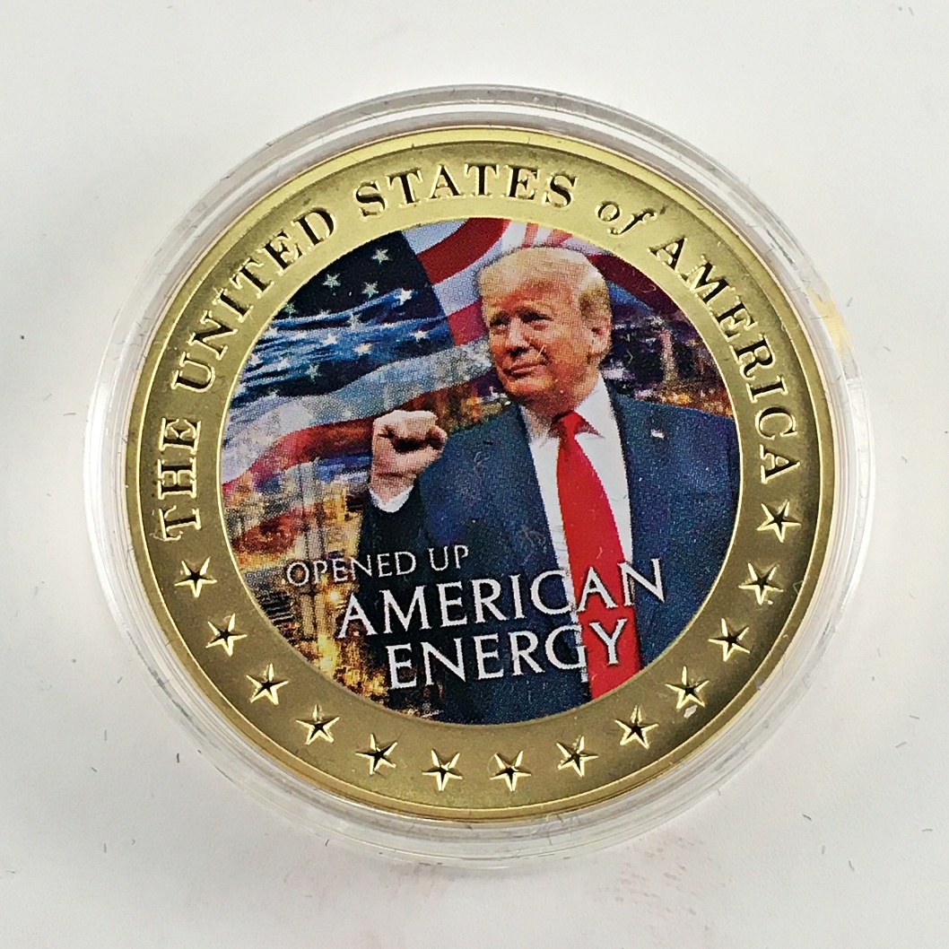 Donald Trump 24K Gold-Plated Proof Coin Collection