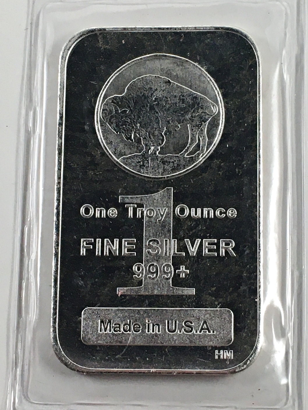1 Troy Ounce Of Fine Silver 999 One Troy Ounce .999+ Fine Silver Bar*Made in USA*In Original Sealed