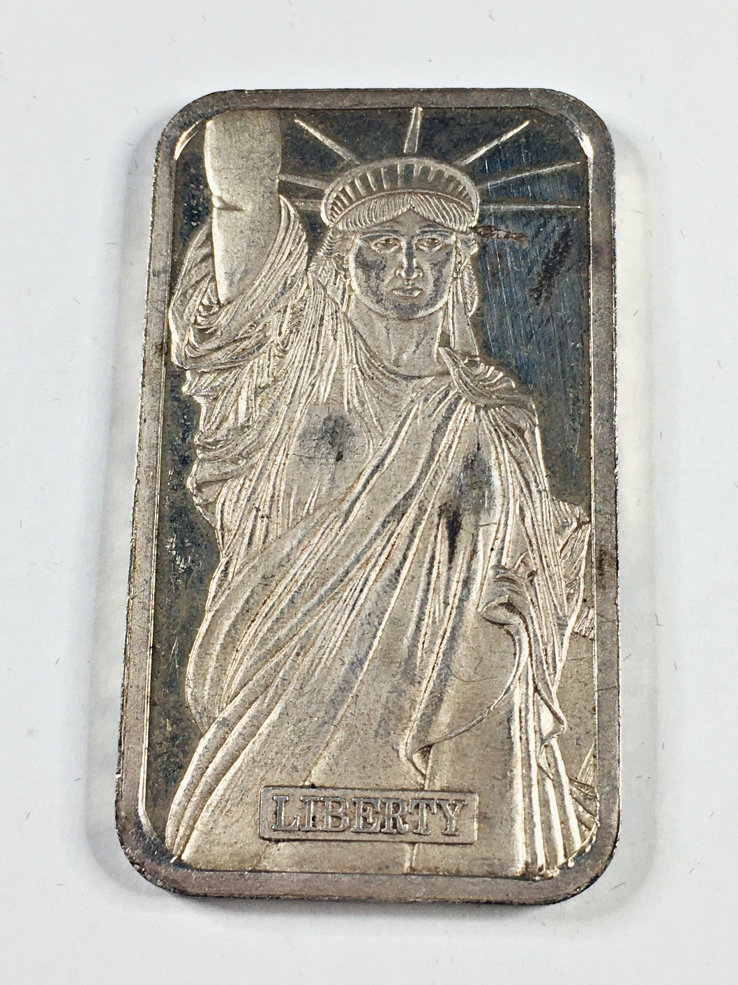 One Troy Ounce .999 Fine Silver One Troy Ounce .999 Fine Silver Bar*Numbered*Liberty | Property Room