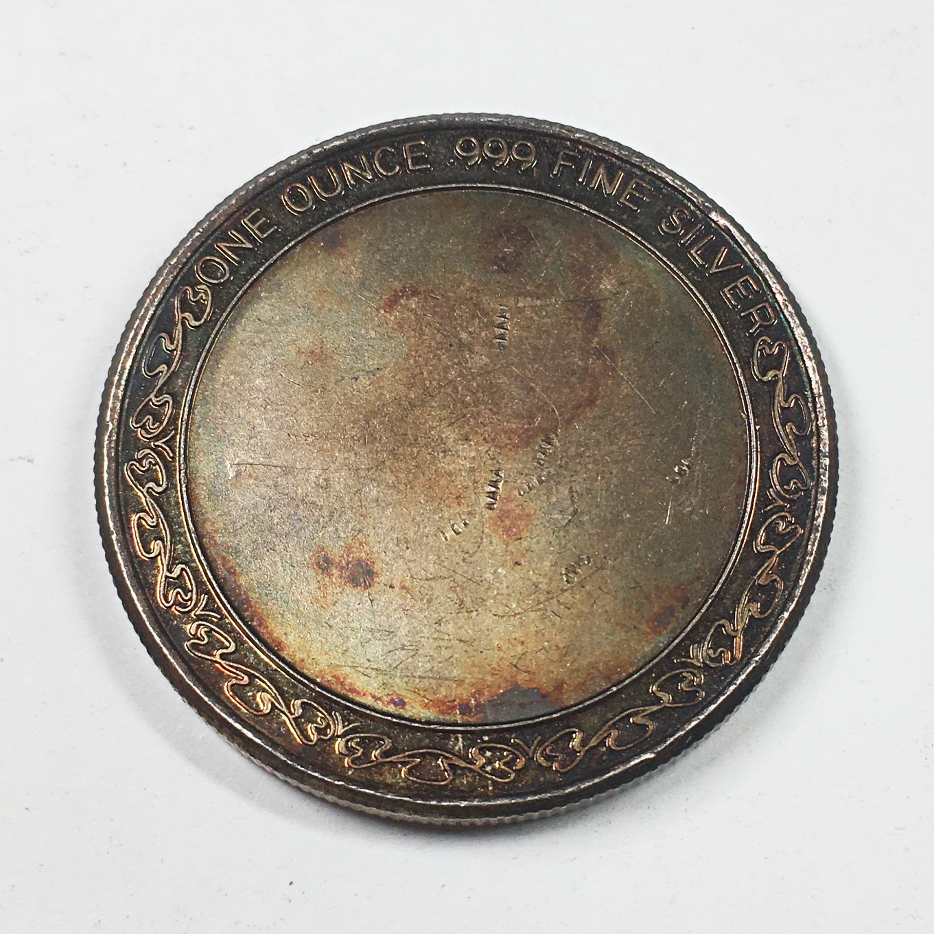One Troy Ounce .999 Fine Silver Round*Colorized and Laminated ...