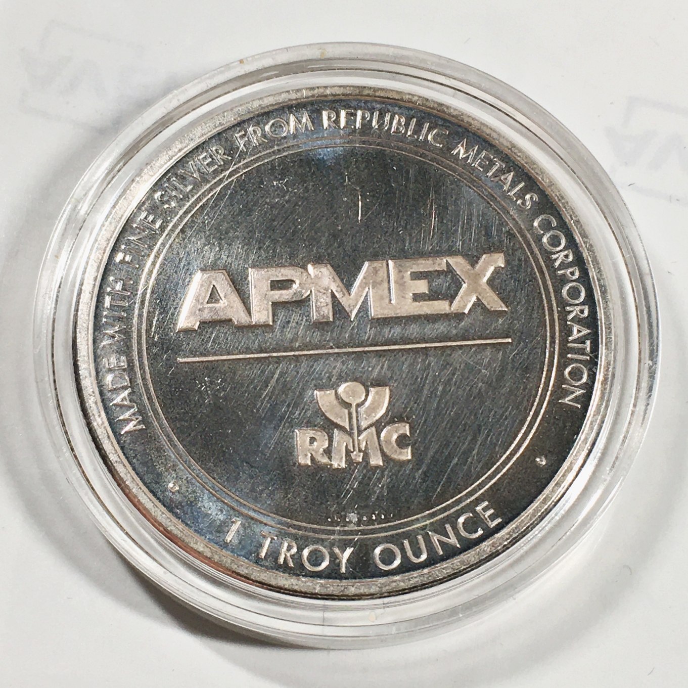APMEX 1 Troy Ounce Silver Plated Bar - Fine Metal Collectible Bar - APMEX Brand