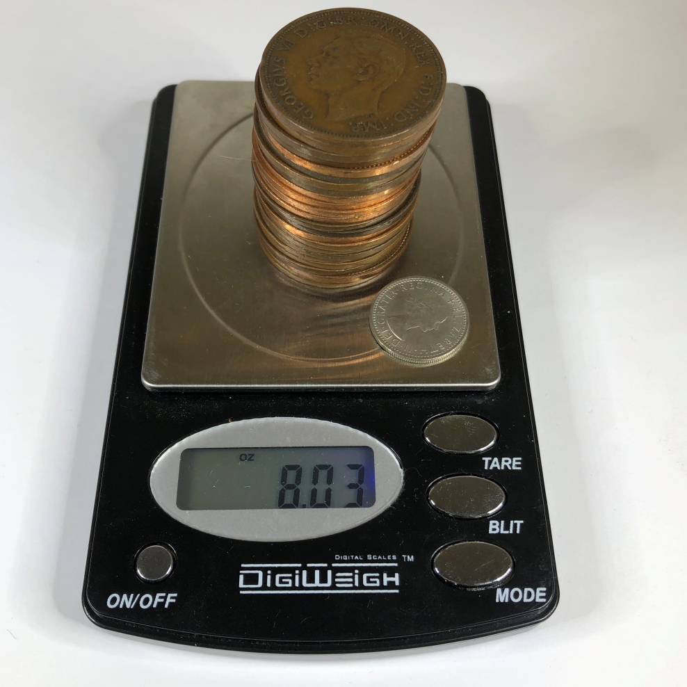 Over Half a Pound 8 oz of World Coins of Britain Great Mix of Dates