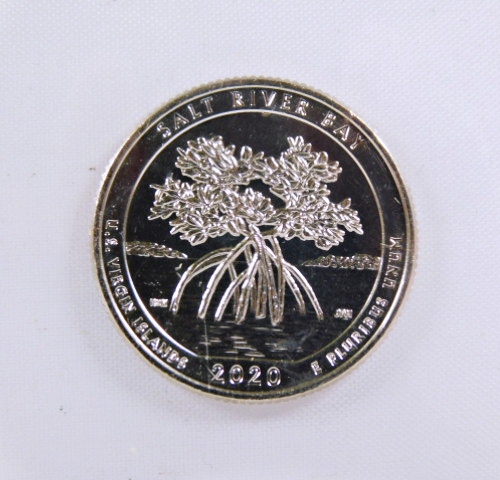 2009 - P Colorized U. S. Virgin Islands State Quarter 2009 - P Colorized U. S. Virgin Islands State Quarter