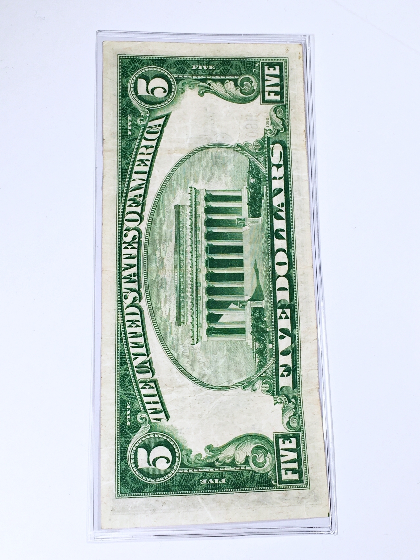 Series 1934A Blue Seal $5 Silver Certificate*Circulated*Crisp Paper ...