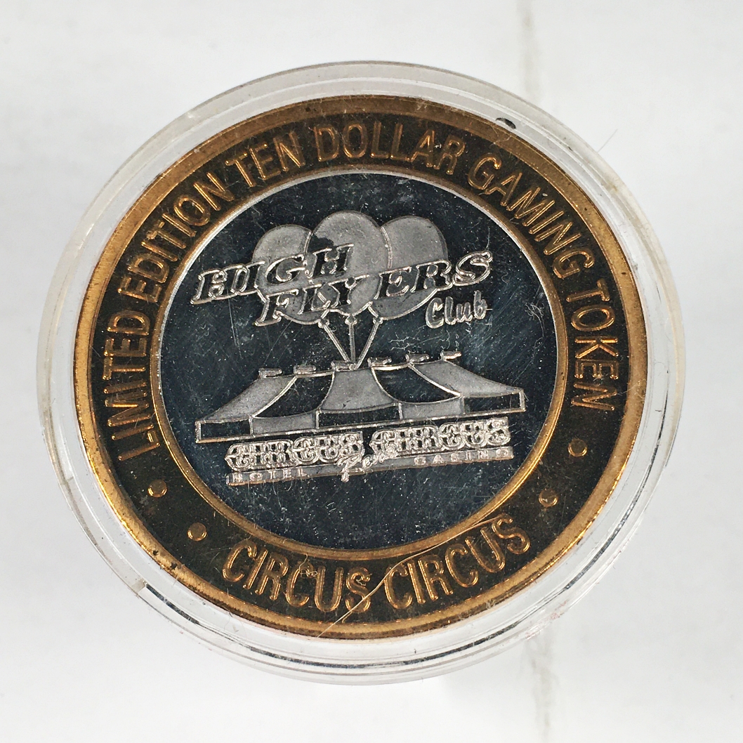 SILVER STRIKE*Circus, Circus; Reno, NV $10 Collector's Limited Edition