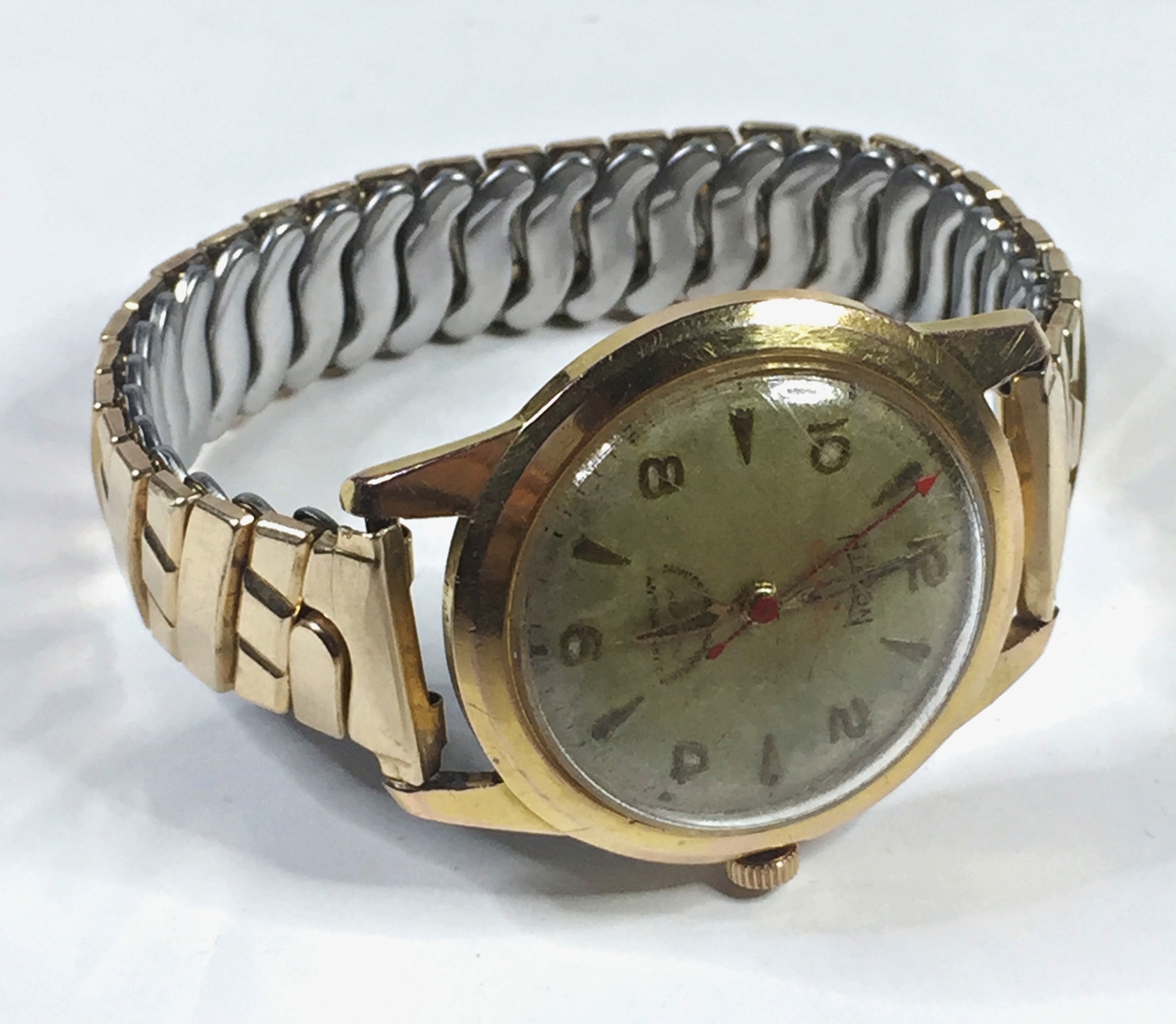 Vintage Hilton Gold Filled 23 Jewels Wrist Watch 42.7 Grams Total