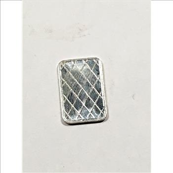 1 Gram .999 Fine Silver Bar*Masonic Symbol